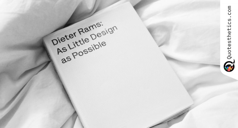 Dieter Rams on Product Design