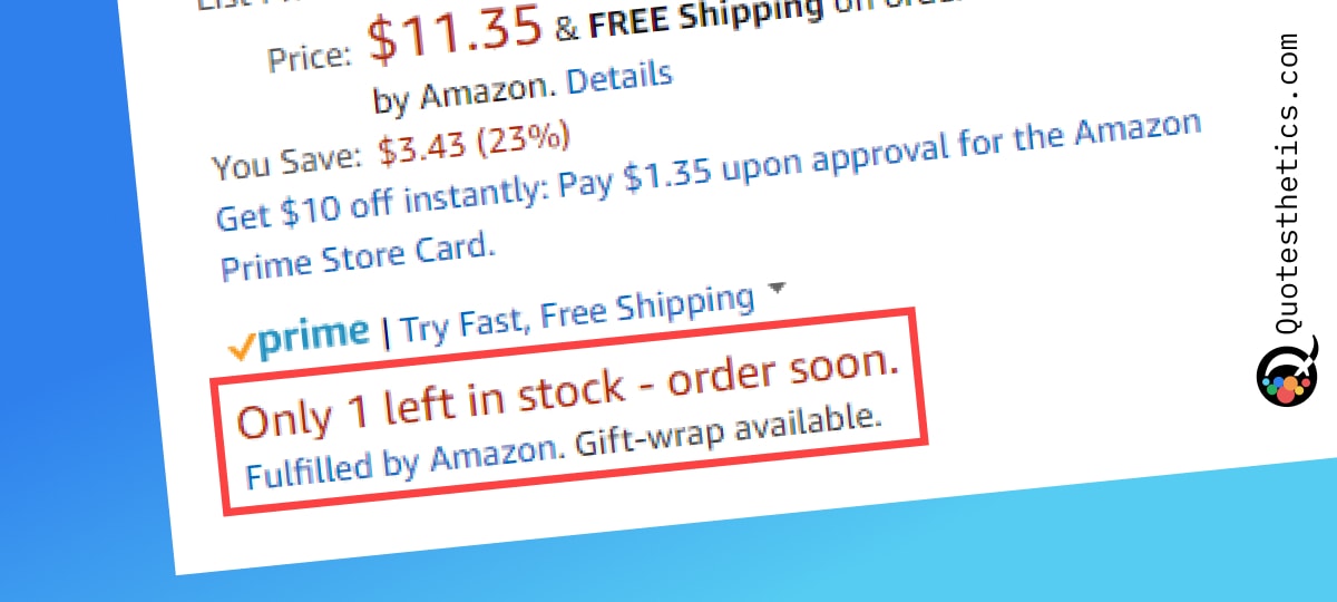 Limited Supply Scarcity